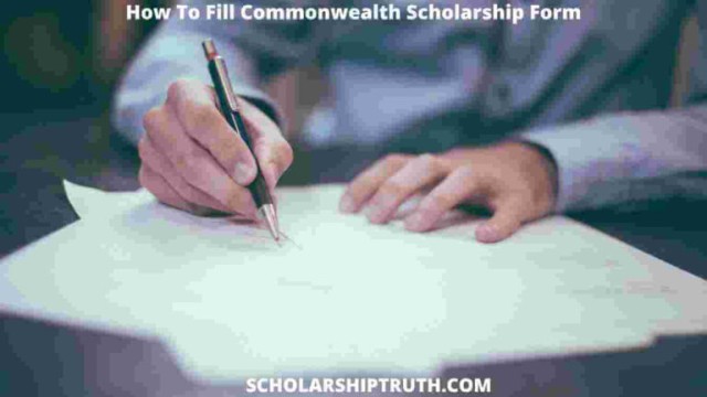 How-To-Fill-Commonwealth-Scholarship-Form